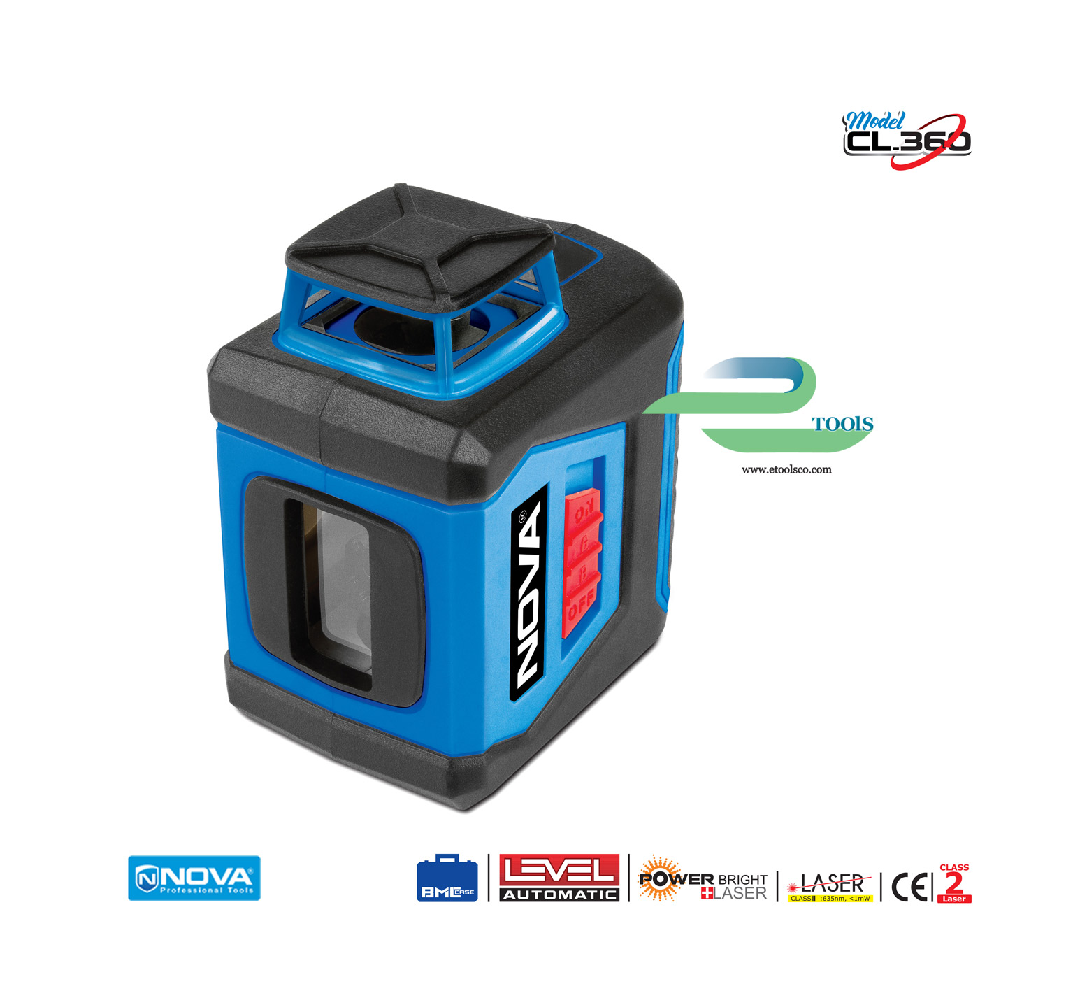 تراز لیزری نووا مدل NTL 2663